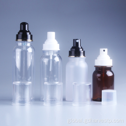 Spray Pump Bottle Cosmetic Facial Storage Plastic PET Spray Bottles Supplier